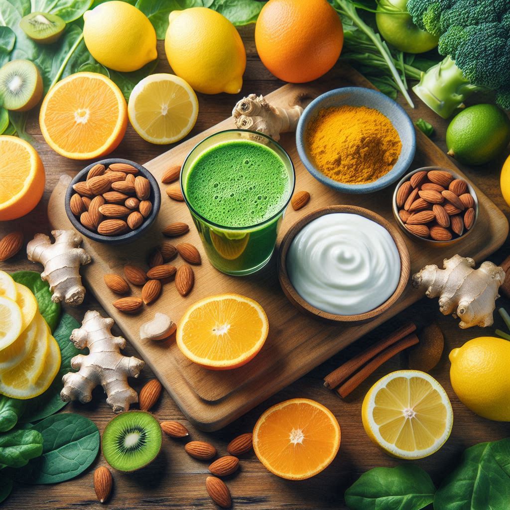 Alimentos naturais que fortalecem sua imunidade de forma saborosa.