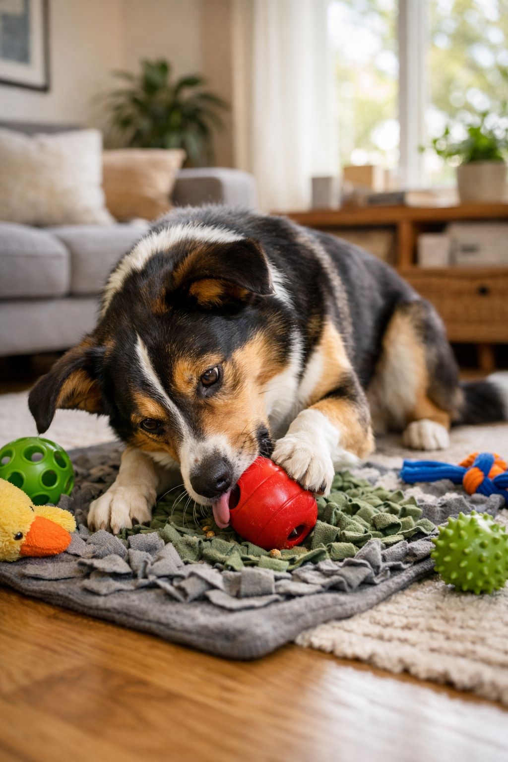 📸 Pequenos estímulos podem transformar o dia do seu cachorro.