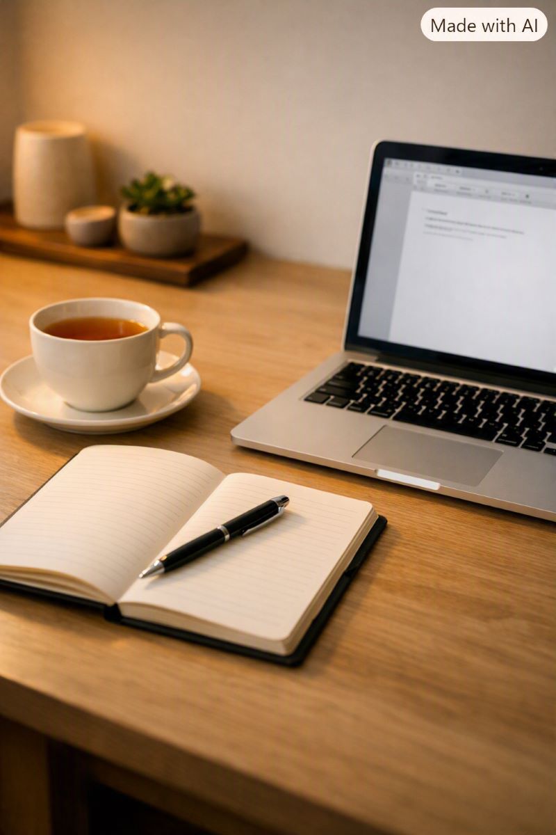 📸 Blocos de trabalho focado sem interrupções digitais aumentam a produtividade e reduzem o cansaço mental.