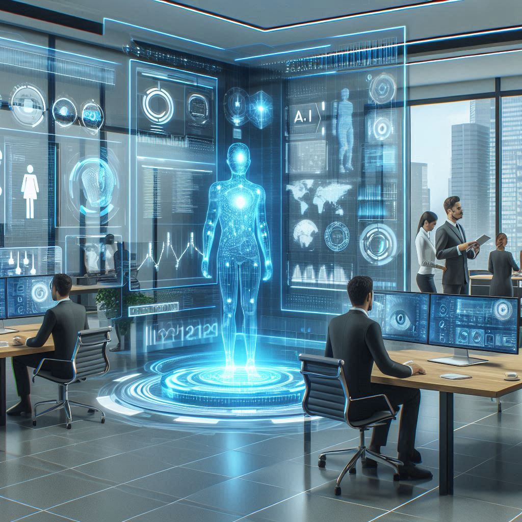 A inteligência artificial já faz parte do ambiente de trabalho moderno.