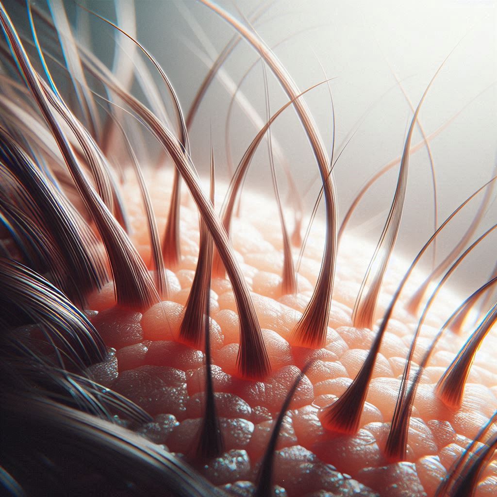 📌 A saúde do cabelo começa no couro cabeludo e nos folículos capilares.