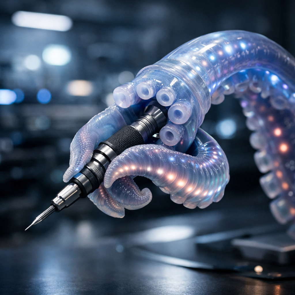 📌 Robôs inspirados no polvo mostram como a natureza influencia a engenharia moderna.