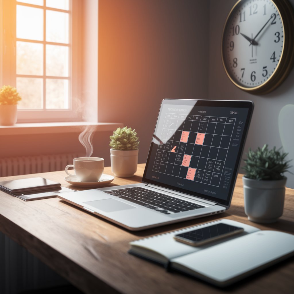 Planejamento é a chave! 📅 Organizar suas tarefas ajuda a aumentar a produtividade e reduzir o estresse. Você já planejou seu dia hoje?